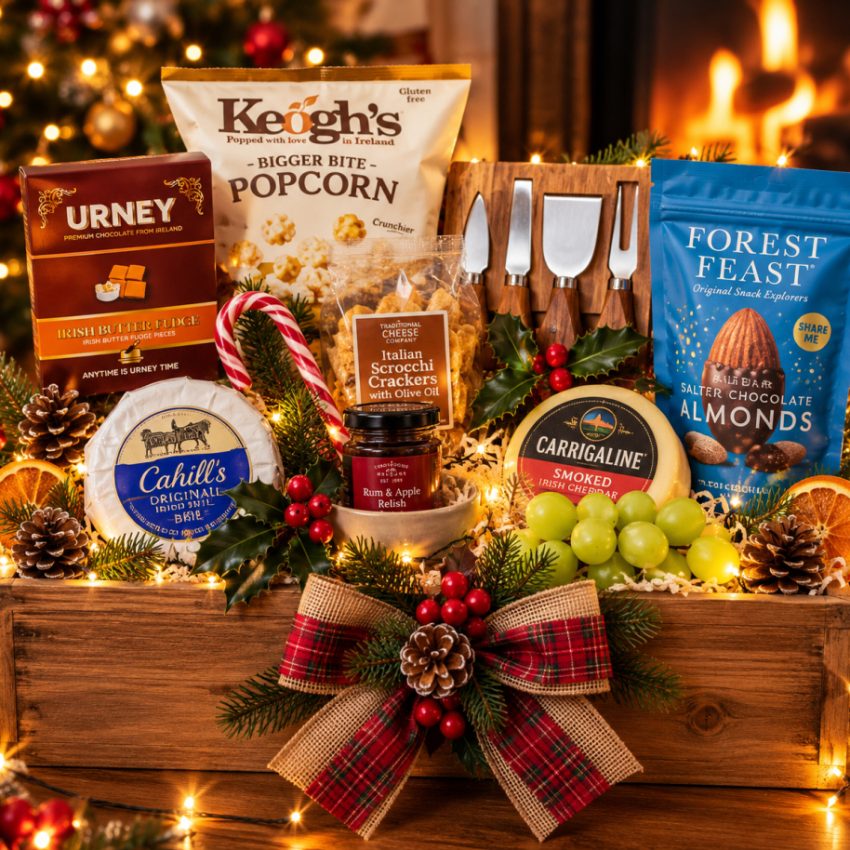 Fireside After Dinner Cheese & Treats Hamper